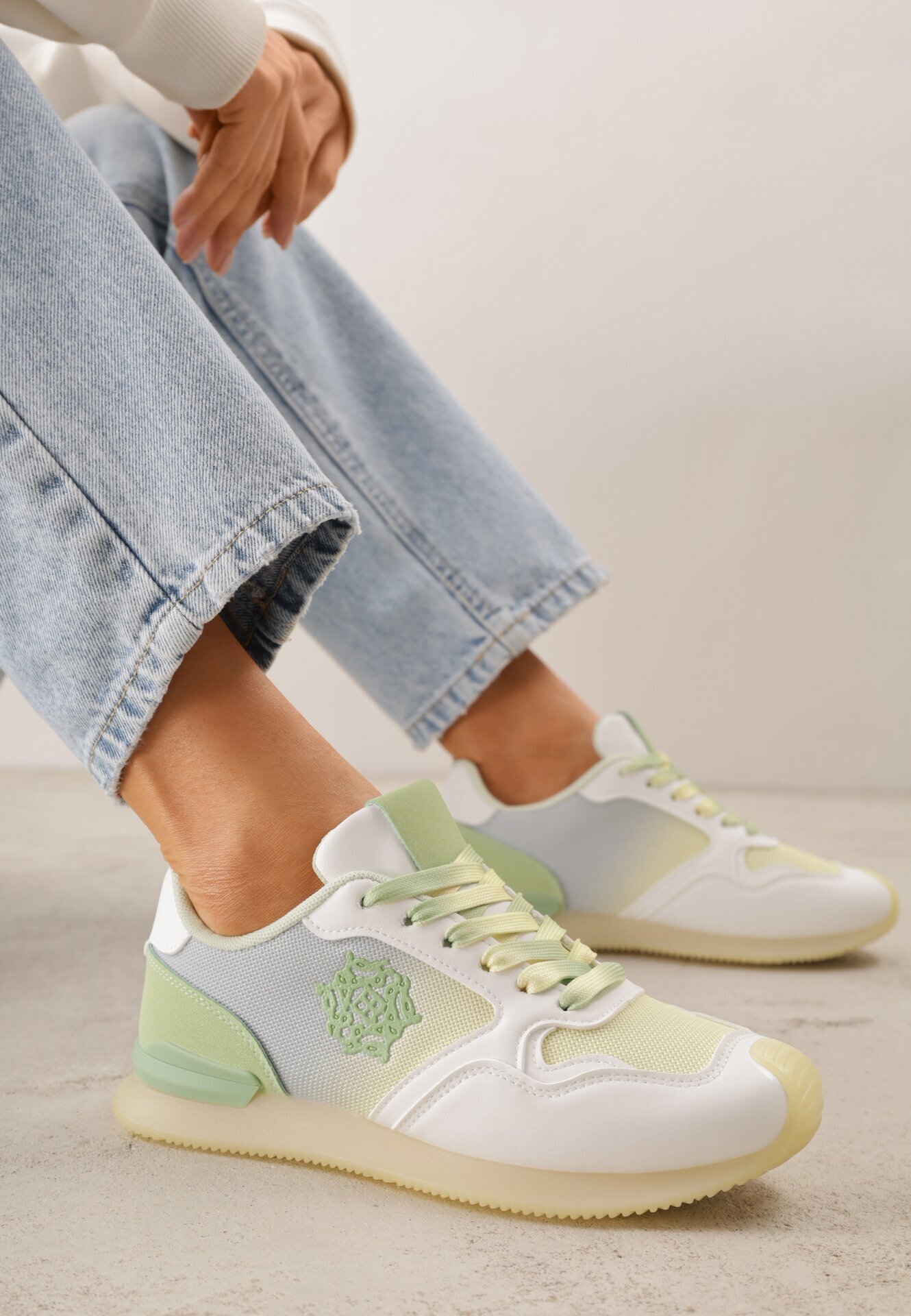 marquiiz Adidași Galbeni Casual cu Cusături Decorative Chlylee