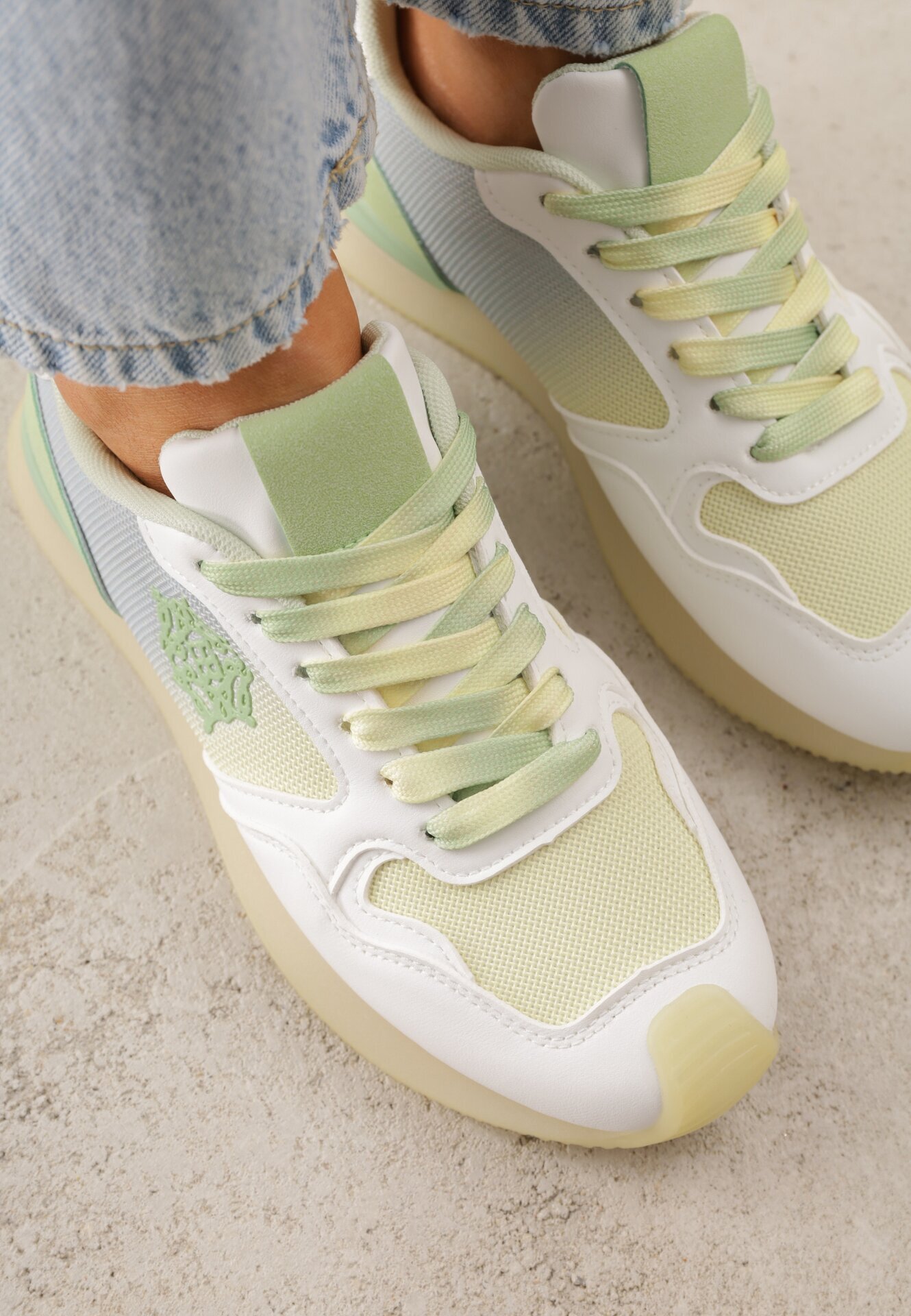 marquiiz Adidași Galbeni Casual cu Cusături Decorative Chlylee