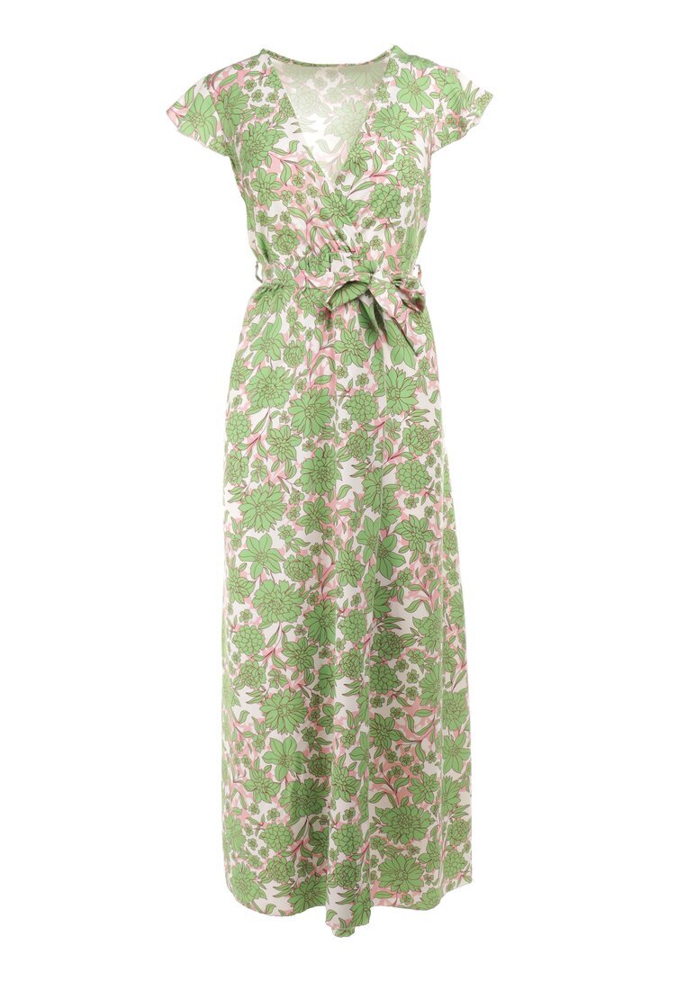 may moda Rochie Verde deschis cu curea Myranie