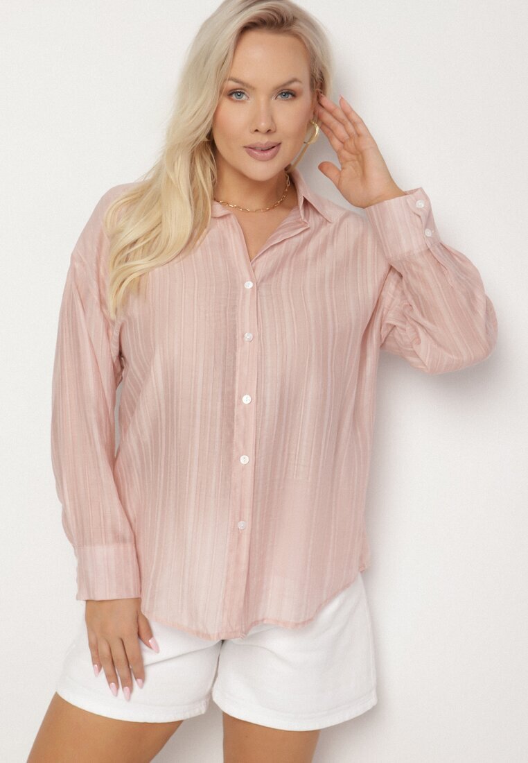 melya by melody Cămașă Roză Oversize Dolamana