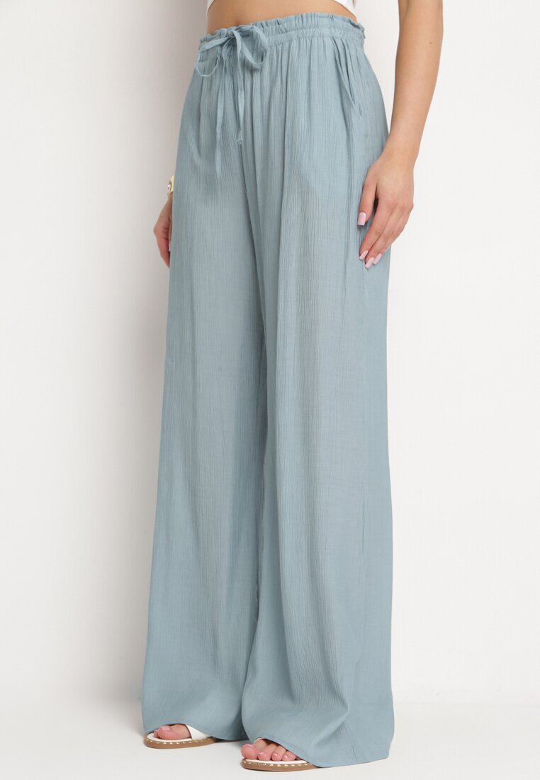 melya by melody Pantaloni Albastru deschis