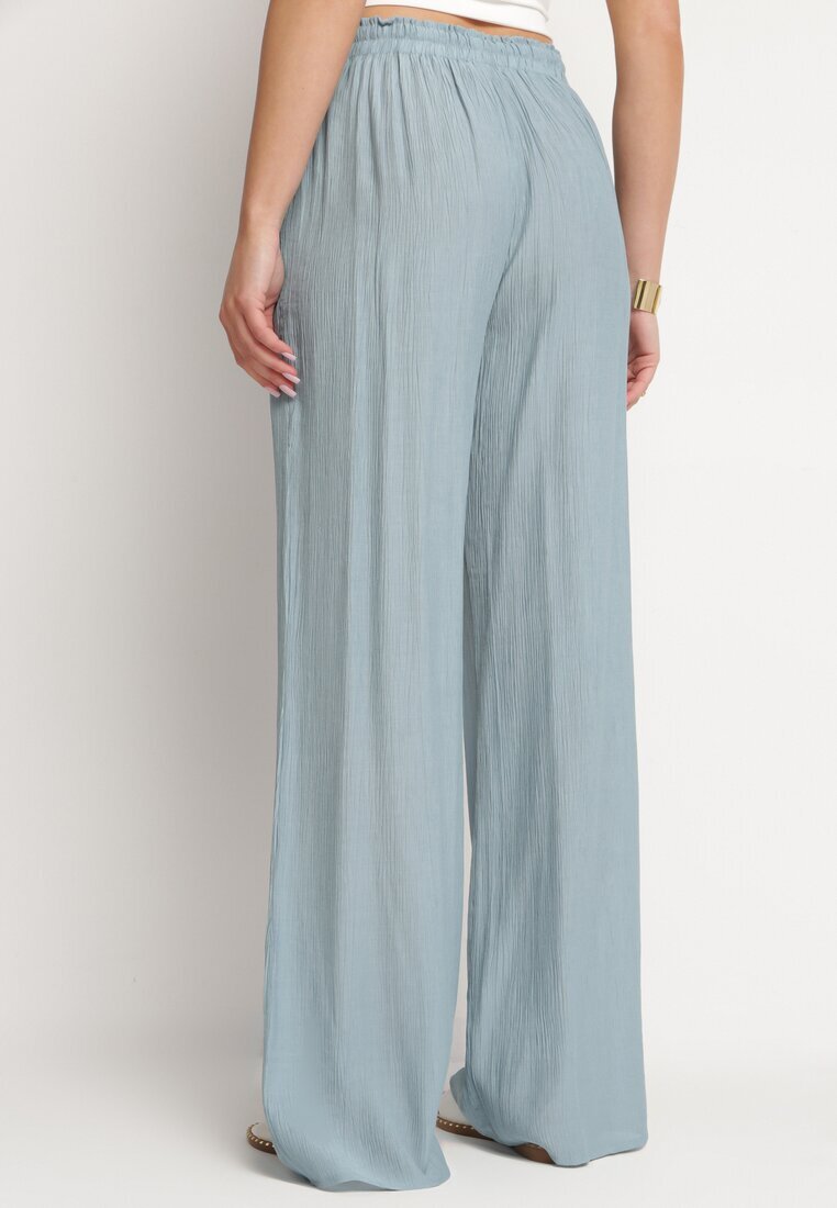 melya by melody Pantaloni Albastru deschis