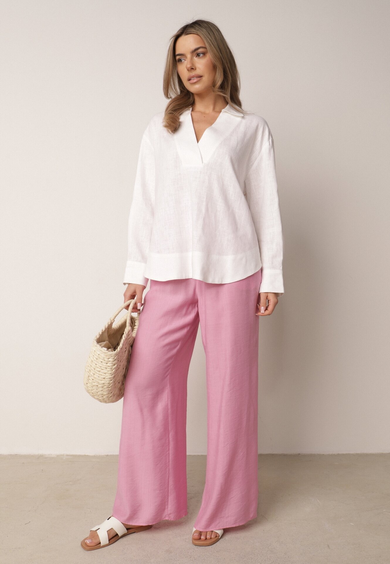 melya by melody Pantaloni Fucsia