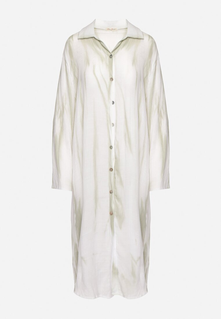 melya by melody Rochie Verde deschis Oversize stil cămașă Rarosa