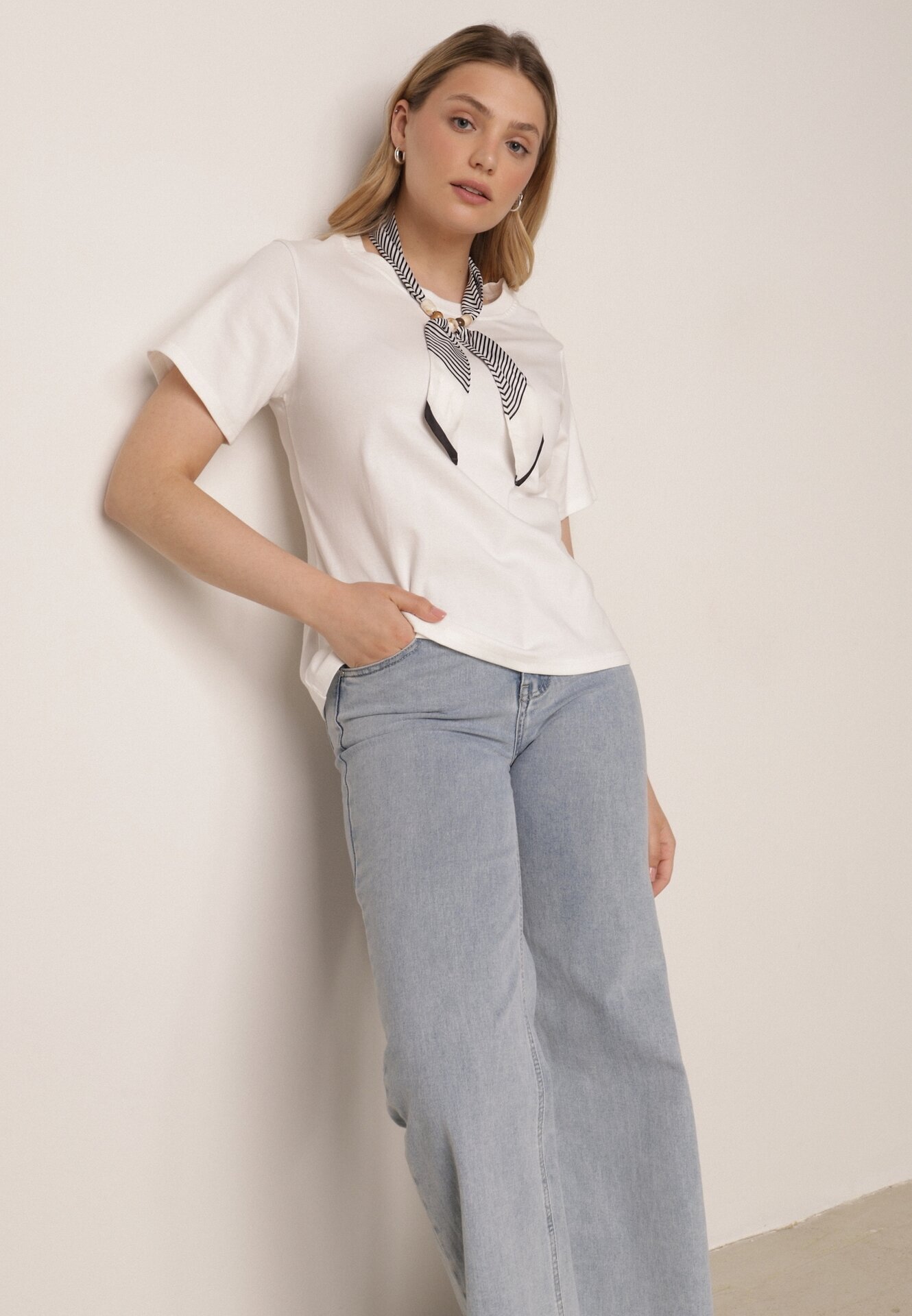 melya by melody T-shirt Alb