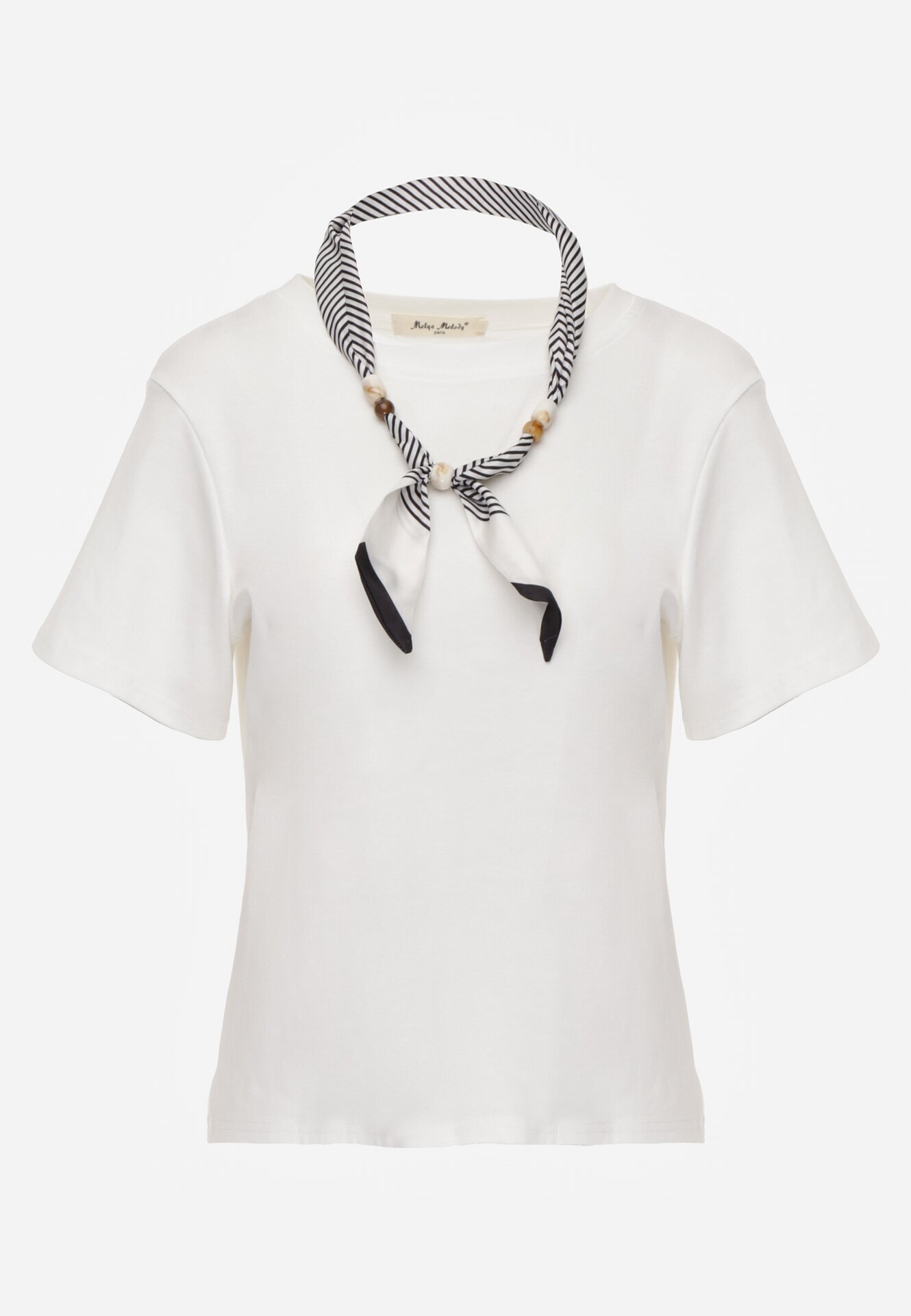 melya by melody T-shirt Alb