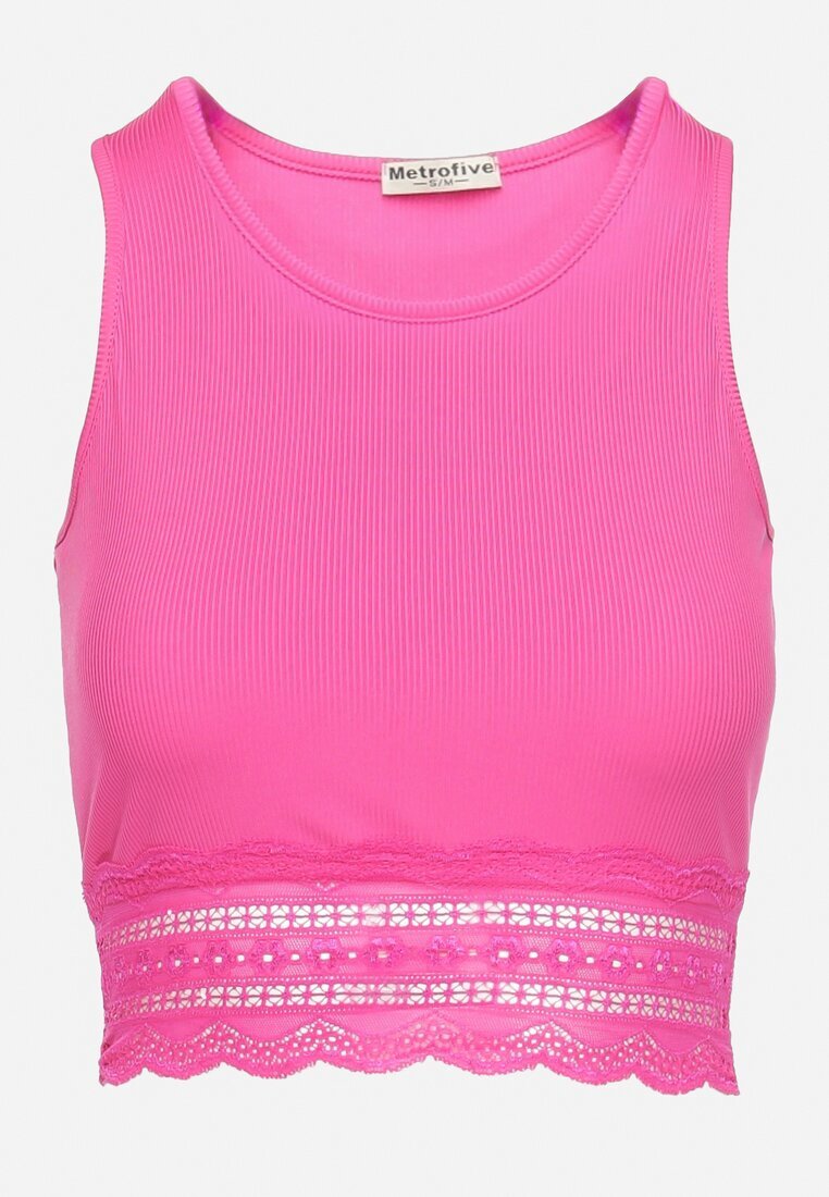 metro five Top Fucsia