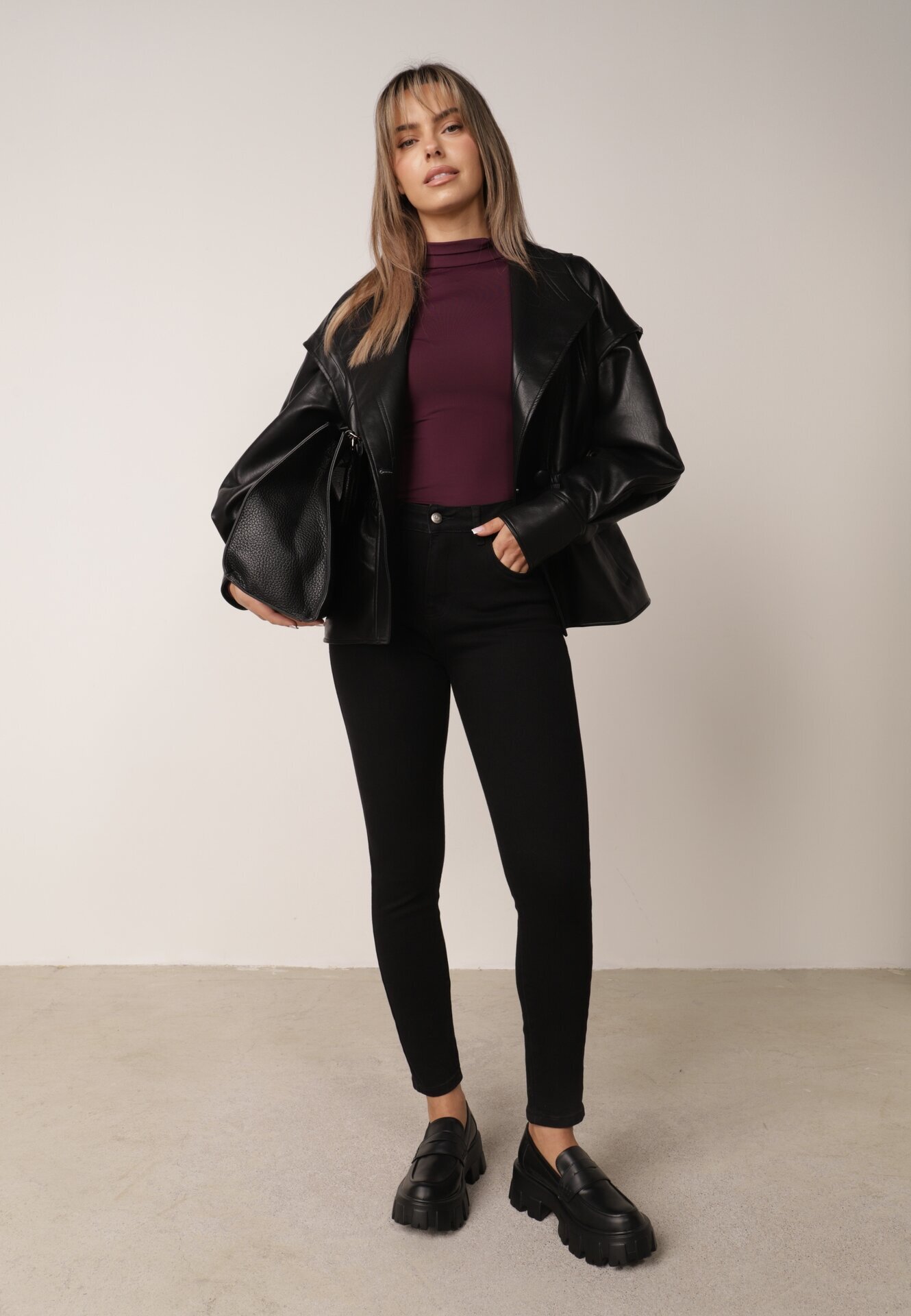 milas91 Blugi Negri