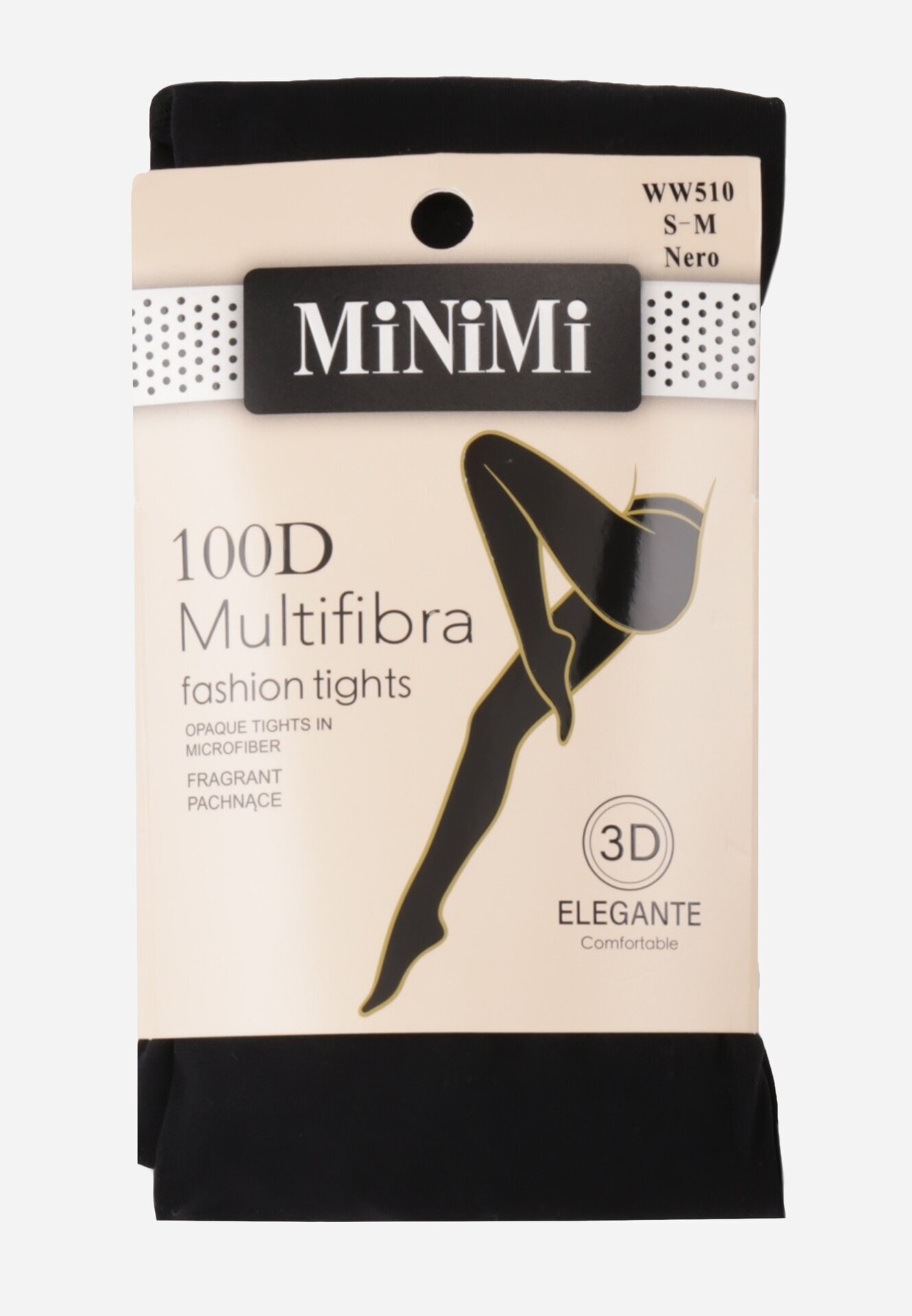 minimi Dresuri opace 100 DEN cu finisaj simplu Zatalia Negri