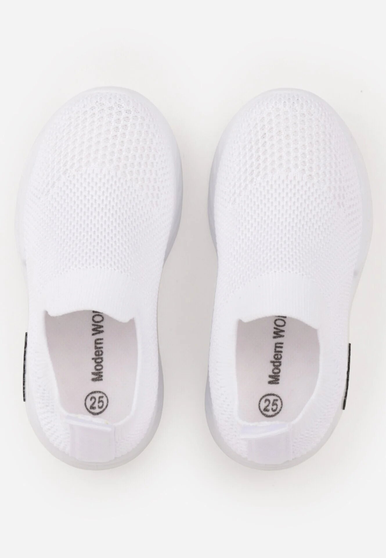 modern world Adidași sport Albi Slip-on cu plasă Phalisise