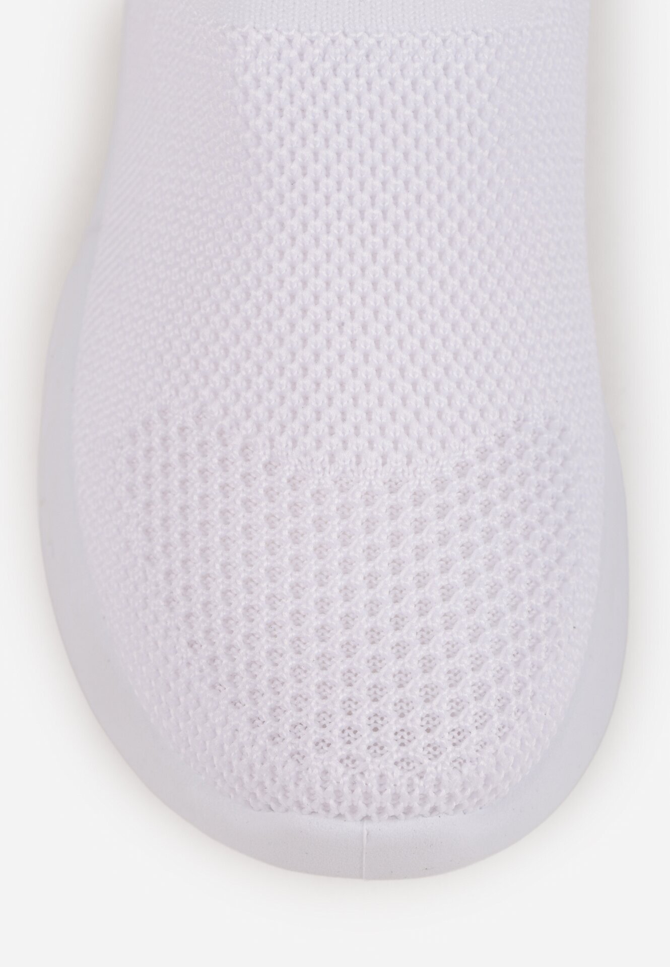modern world Pantofi sport sneakers albi tip slip-on cu plasă Oaradah