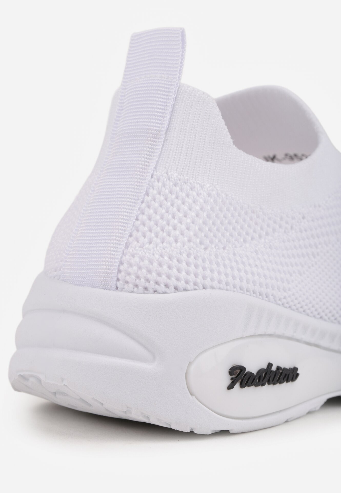 modern world Pantofi sport sneakers albi tip slip-on cu plasă Oaradah