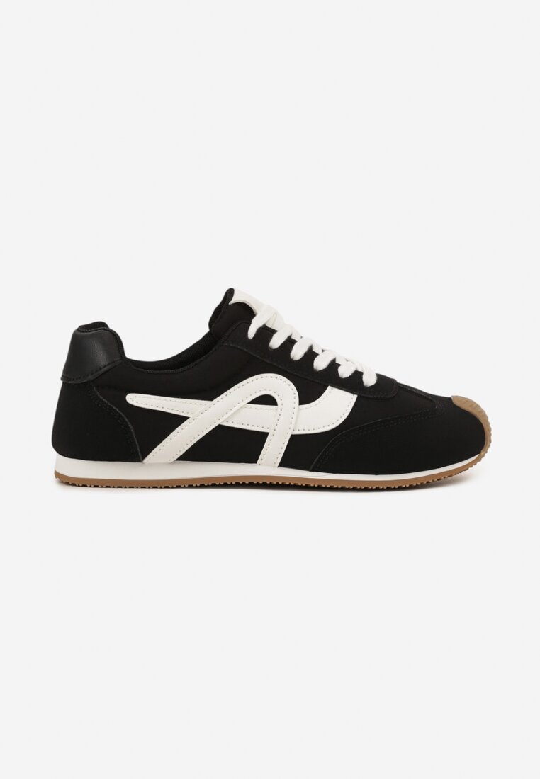 mulanka Adidași Negri Decorați cu Motiv Geometric Ardetia