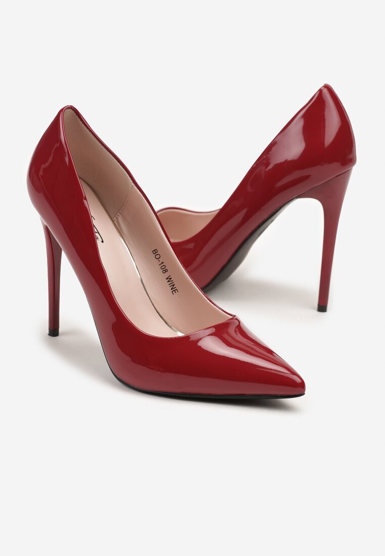 mulanka Pantofi stiletto Bordo