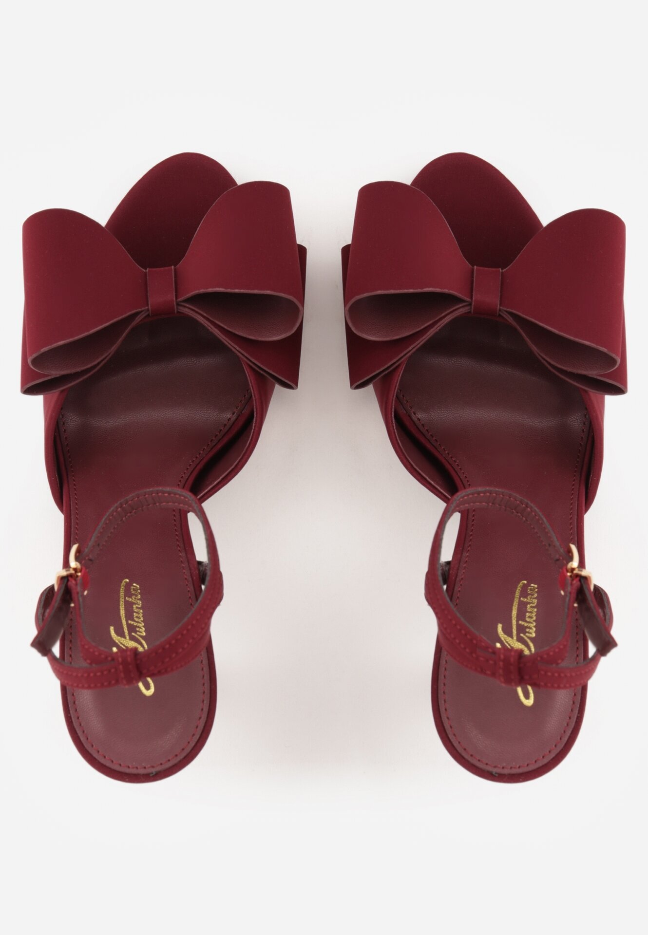 mulanka Sandale Bordo