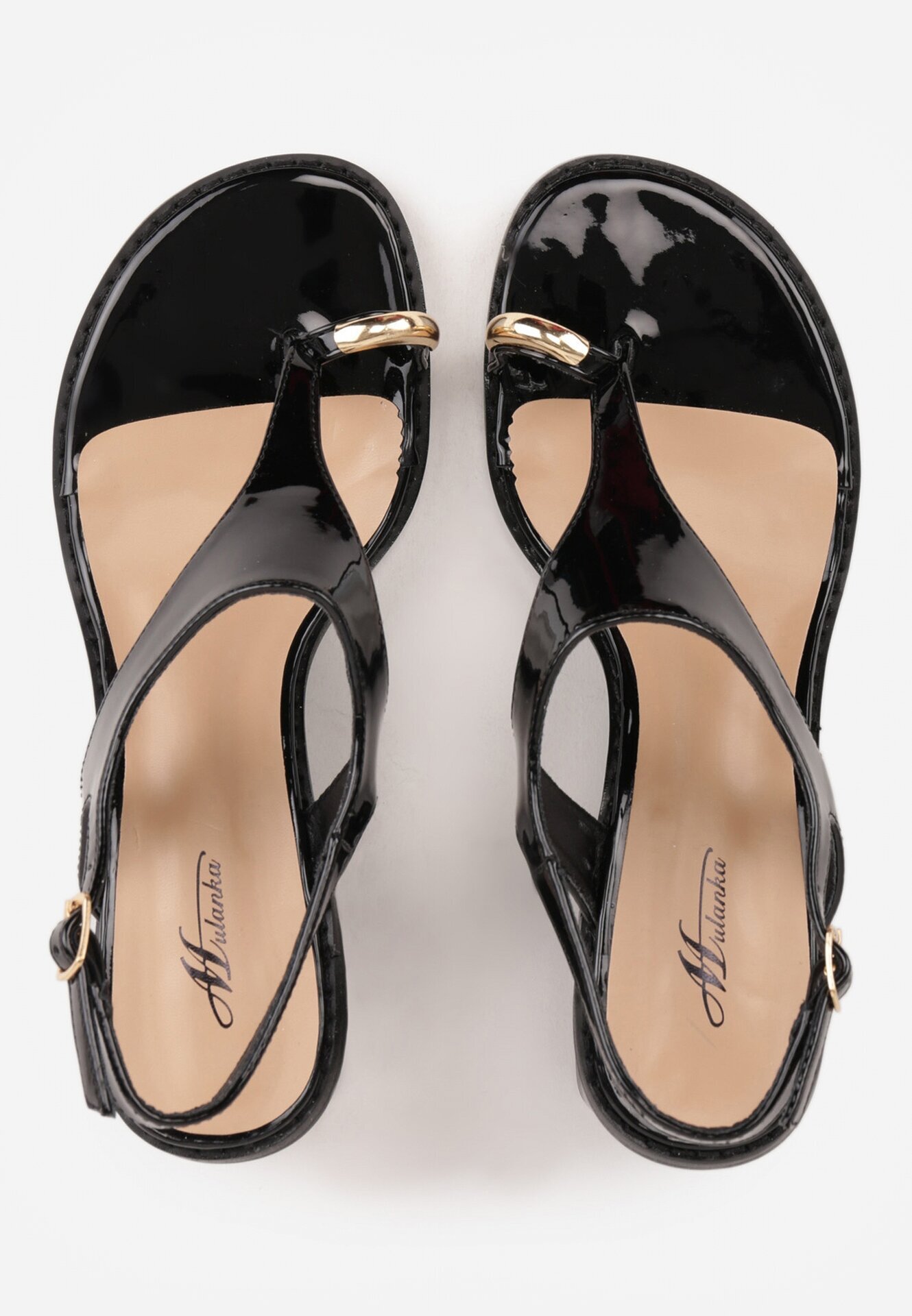 mulanka Sandale Negre