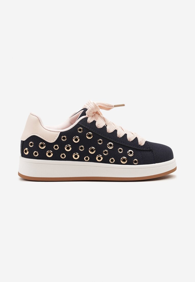 mulanka Sneakers Bleumarin Decorați cu nituri Felorenia