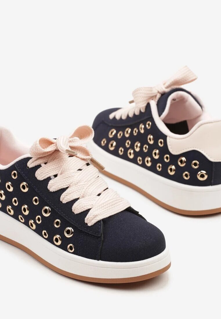 mulanka Sneakers Bleumarin Decorați cu nituri Felorenia
