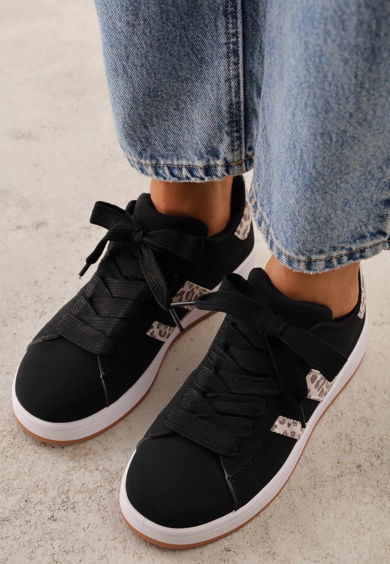 mulanka Sneakers Imprimeu leopard