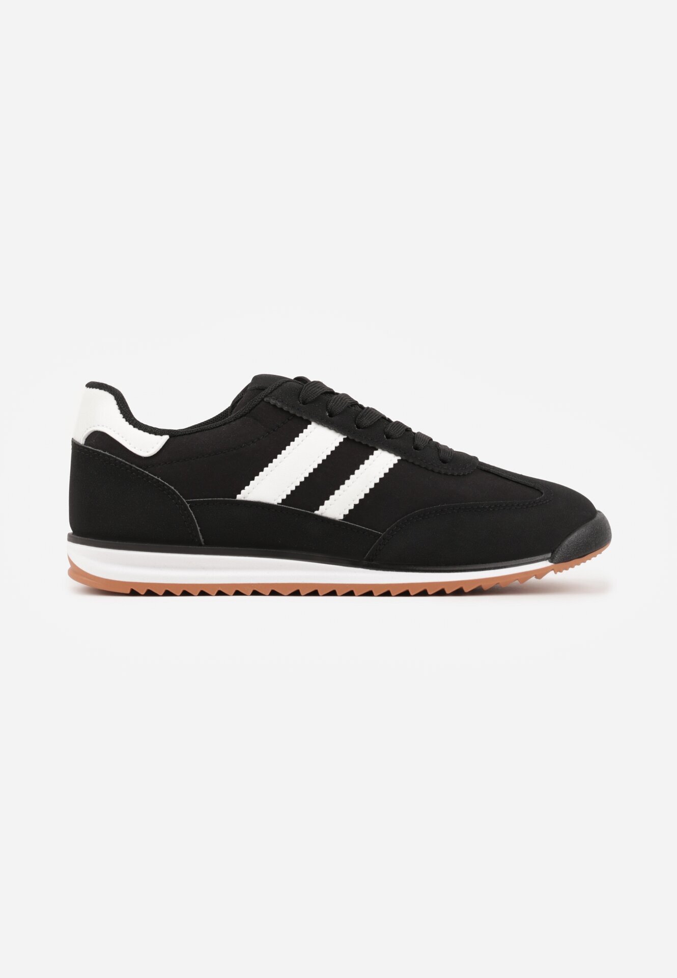 mulanka Sneakers Negri cu Motiv Geometric Jannata