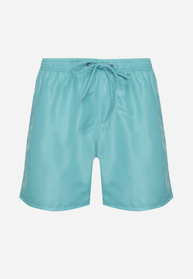 mulu Pantaloni scurți de baie Clasici Verde deschis cu buzunare Aravie