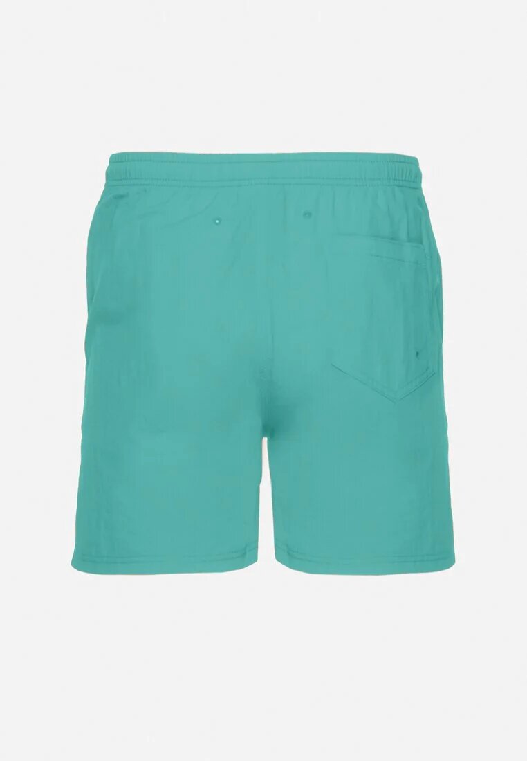 mulu Pantaloni scurți Verzi Clasici De înot cu Șnur și Buzunare Foleona