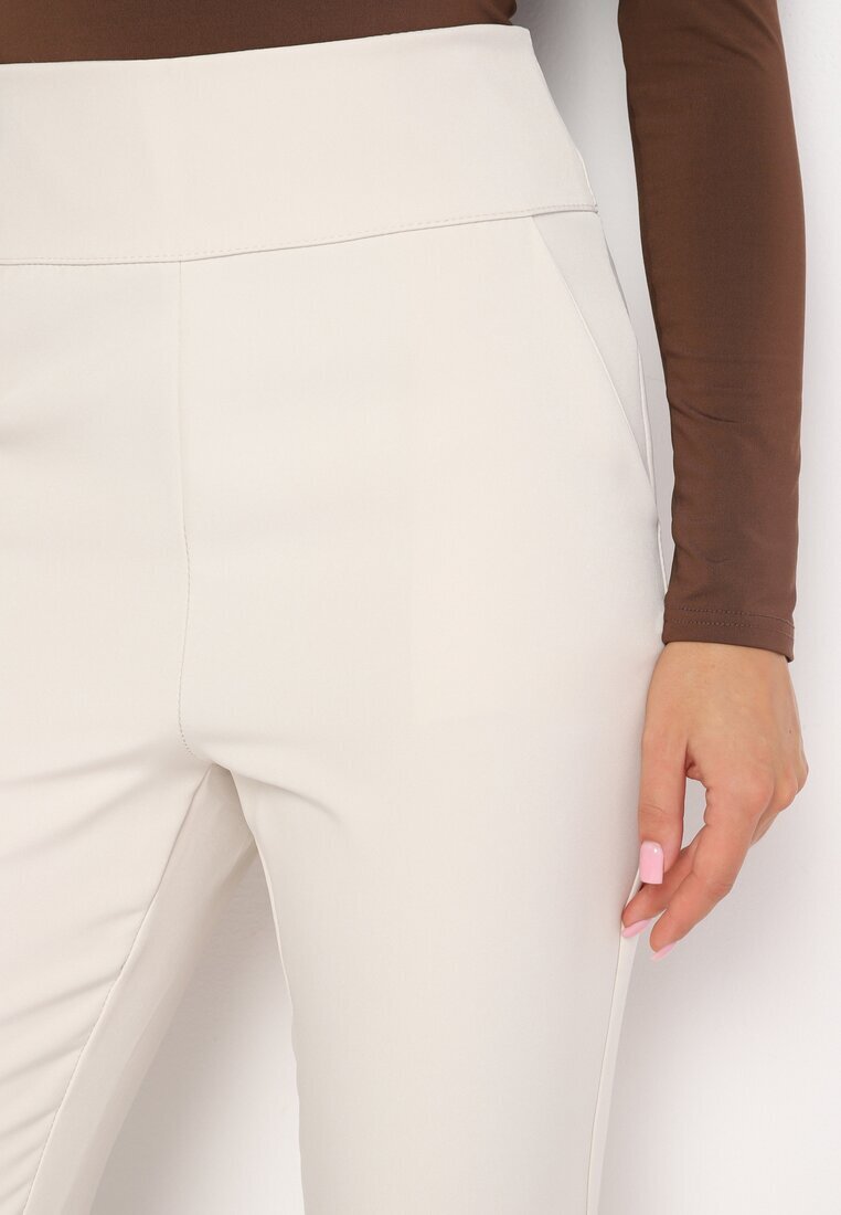 new collection Pantaloni Bej deschis Regular Boura