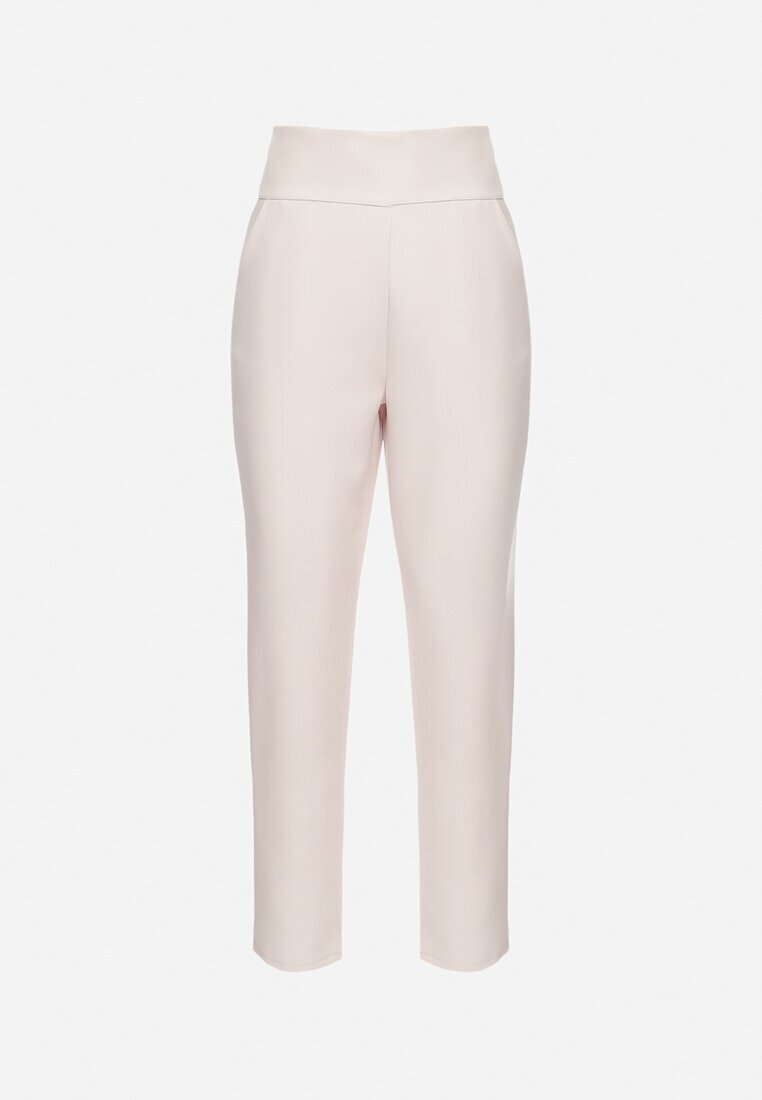 new collection Pantaloni Bej deschis Regular Boura
