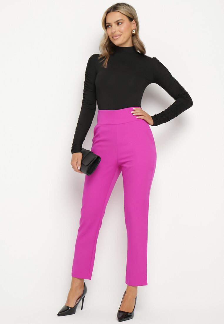 new collection Pantaloni Fuchsia Regular Boura