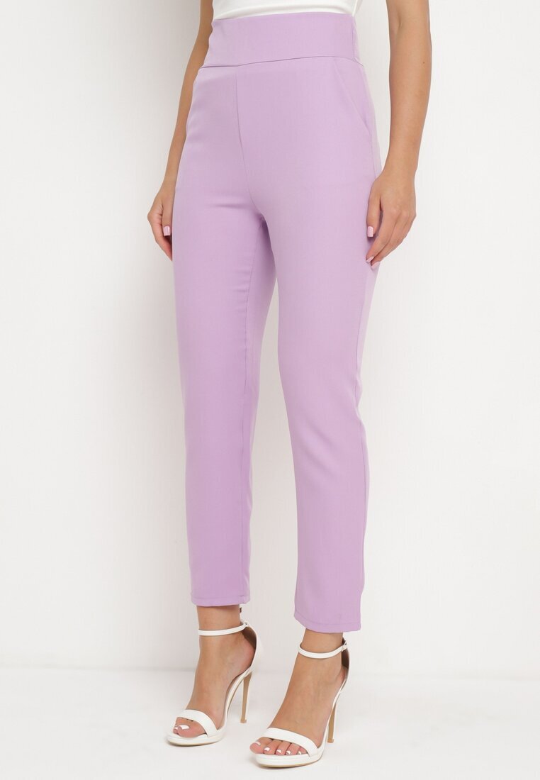 new collection Pantaloni Mov deschis Regular Boura