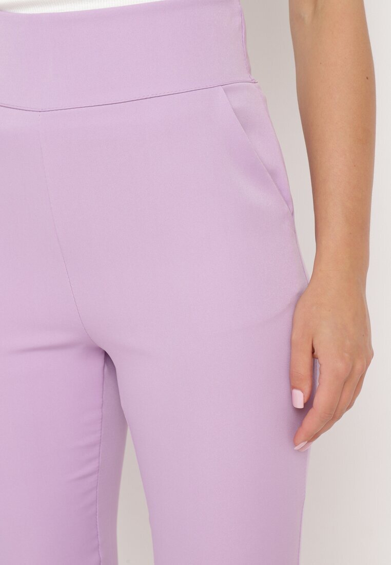 new collection Pantaloni Mov deschis Regular Boura