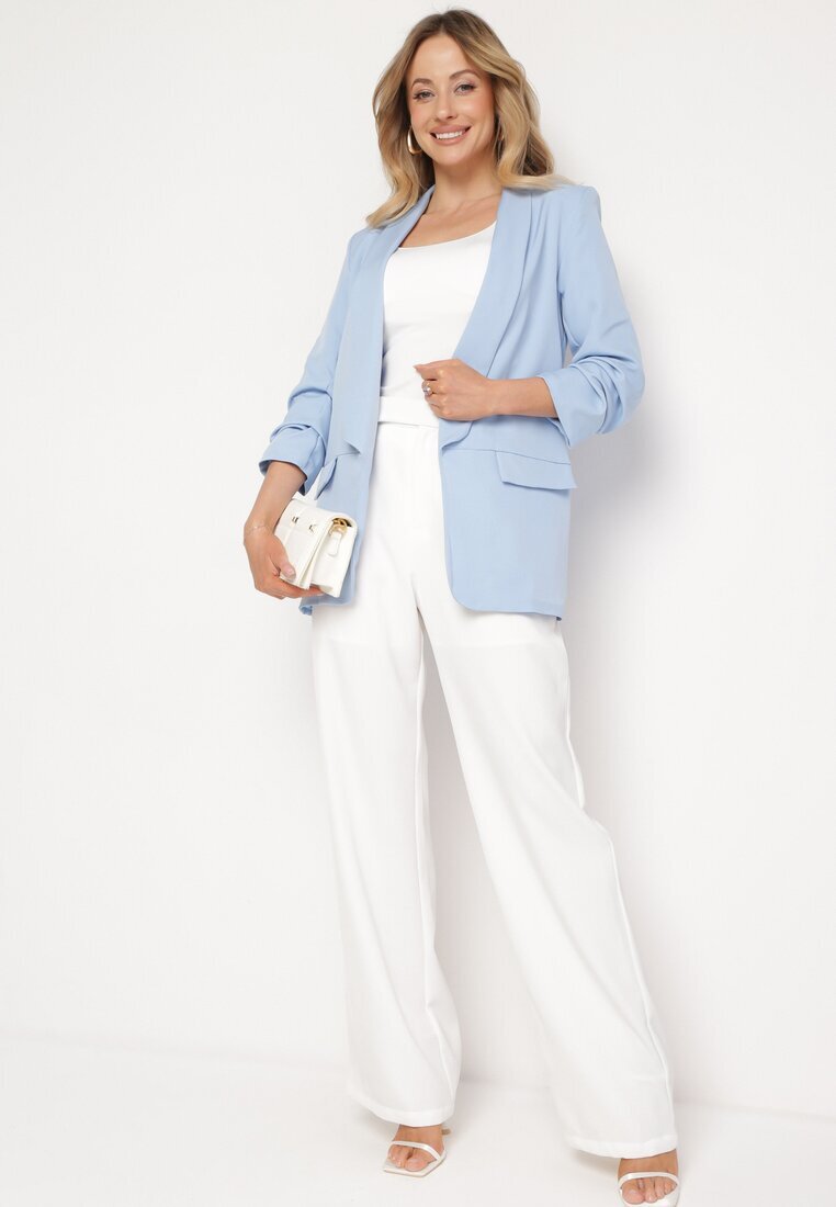 new collection Sacou Albastru deschis Thaelenia