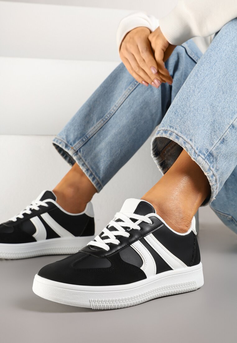 next step Adidași Negri în Stilul Tenișilor Cult Setionis