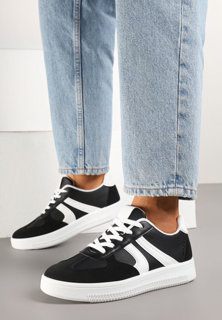 next step Adidași Negri în Stilul Tenișilor Cult Setionis