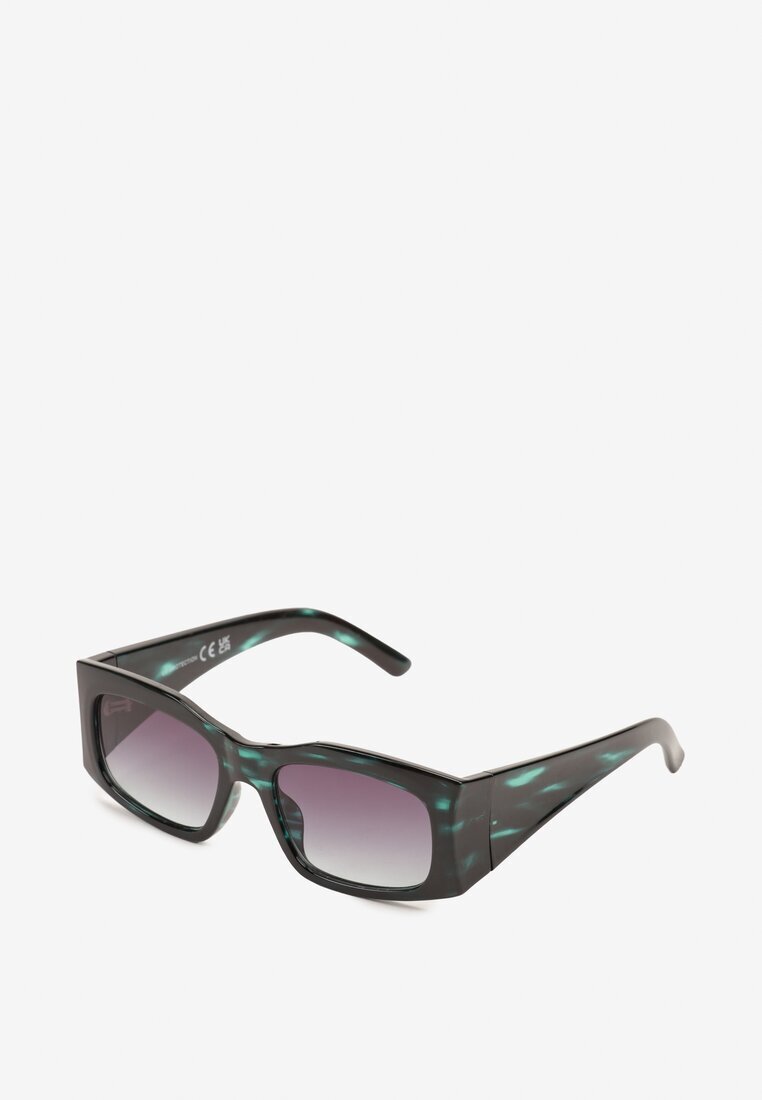  Ochelari de soare Verde închis Dreptunghiulari cu filtru UV Uloriva