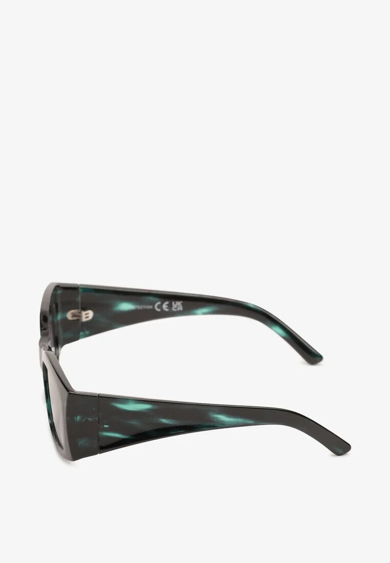  Ochelari de soare Verde închis Dreptunghiulari cu filtru UV Uloriva