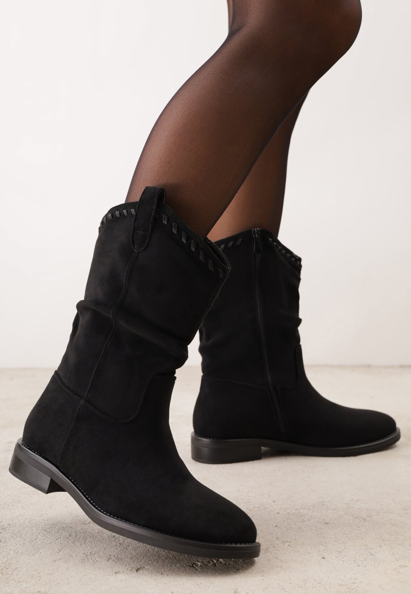 orena paris Botine Negre
