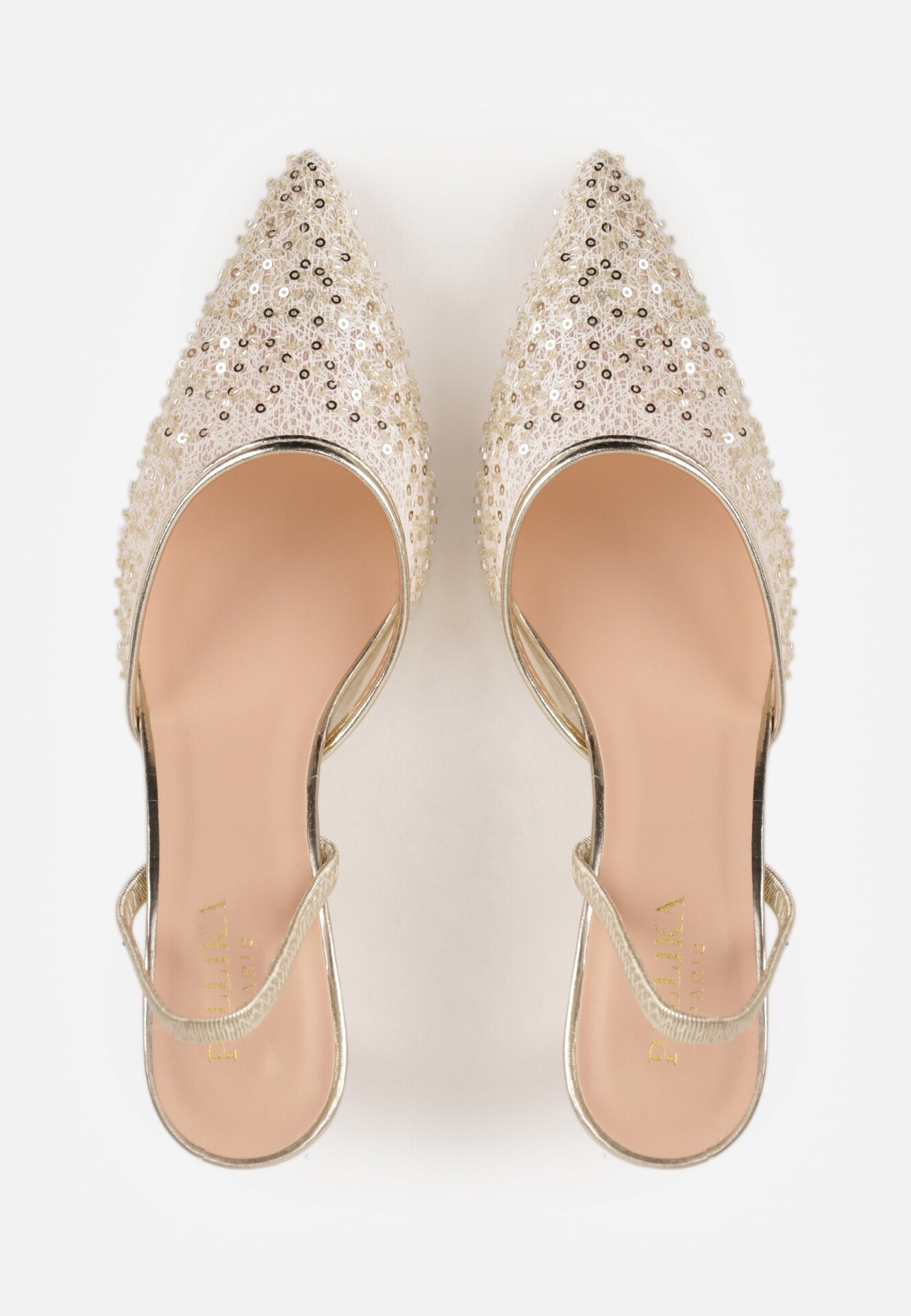 pallika Pantofi stiletto Aurii