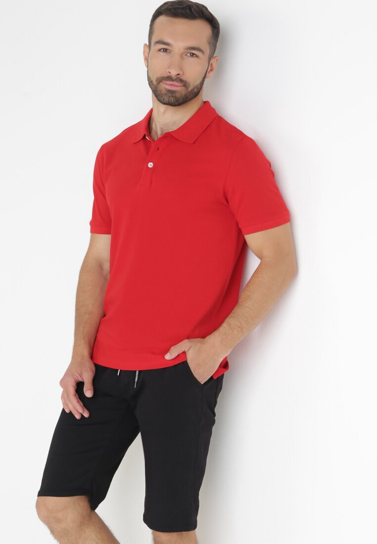 Pantaloni scurți Negri Casual cu șiret și elastic în talie Nasine
