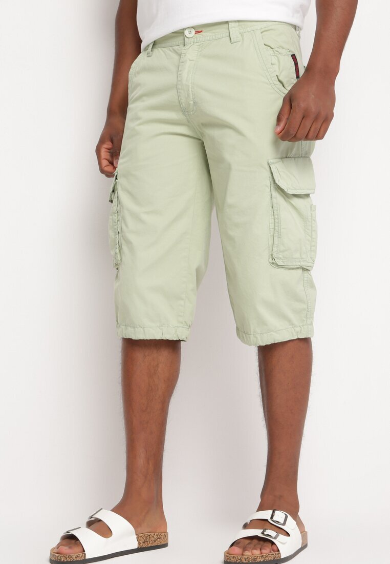  Pantaloni scurți Verde deschis Kassedeia