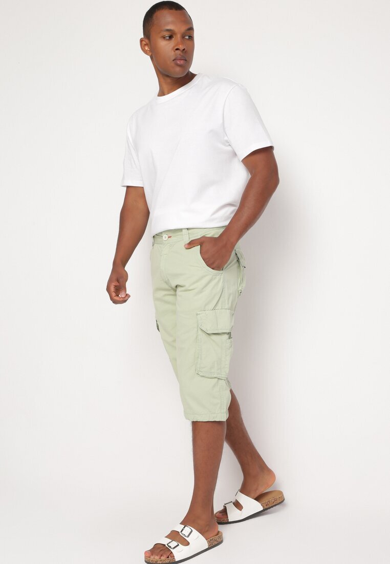  Pantaloni scurți Verde deschis Kassedeia