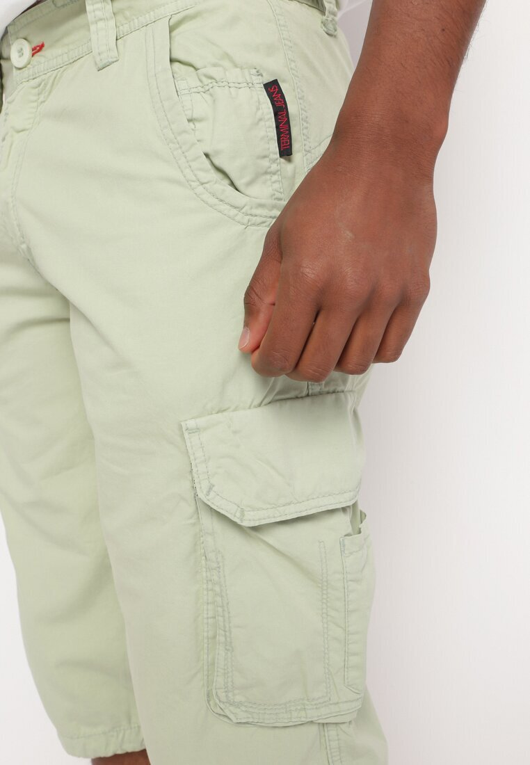  Pantaloni scurți Verde deschis Kassedeia
