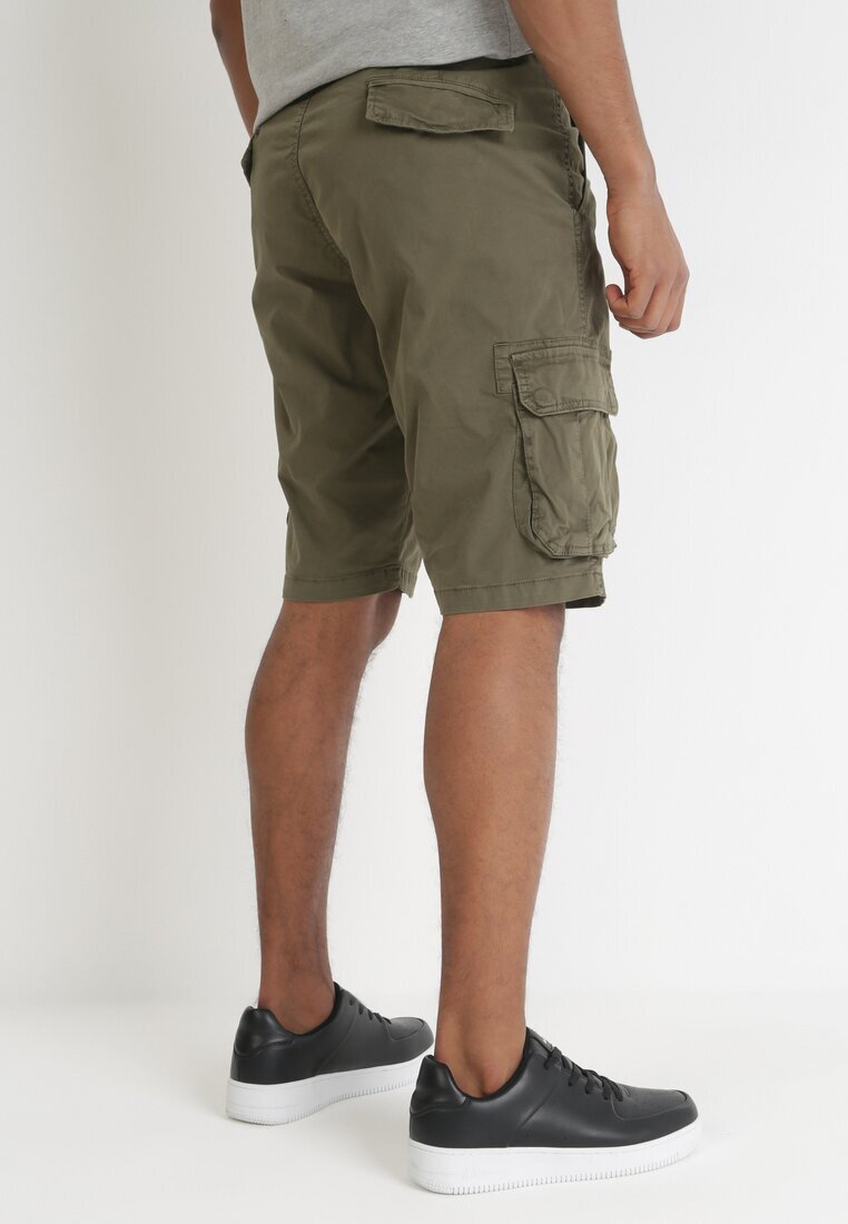  Pantaloni scurți Verzi de bumbac Cargo Valesha