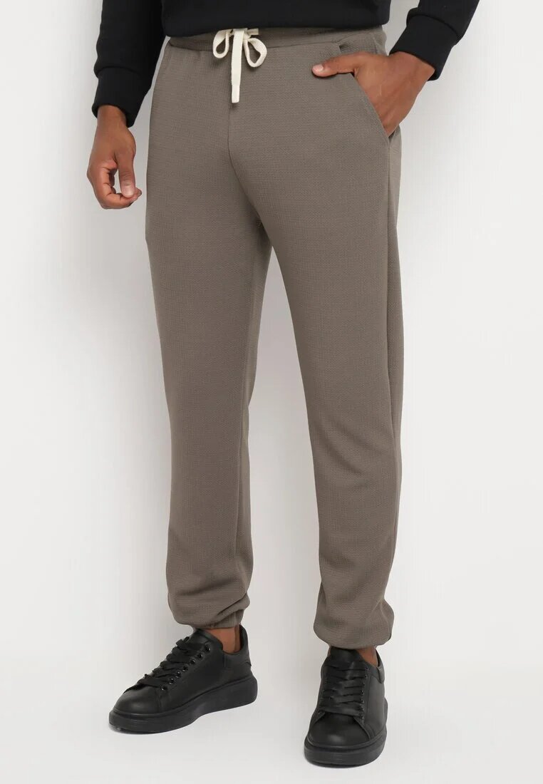  Pantaloni sport Verzi cu Bumbac și Șnururi Arlania