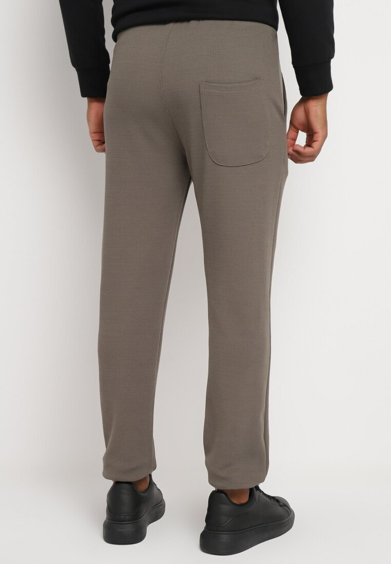  Pantaloni sport Verzi cu Bumbac și Șnururi Arlania