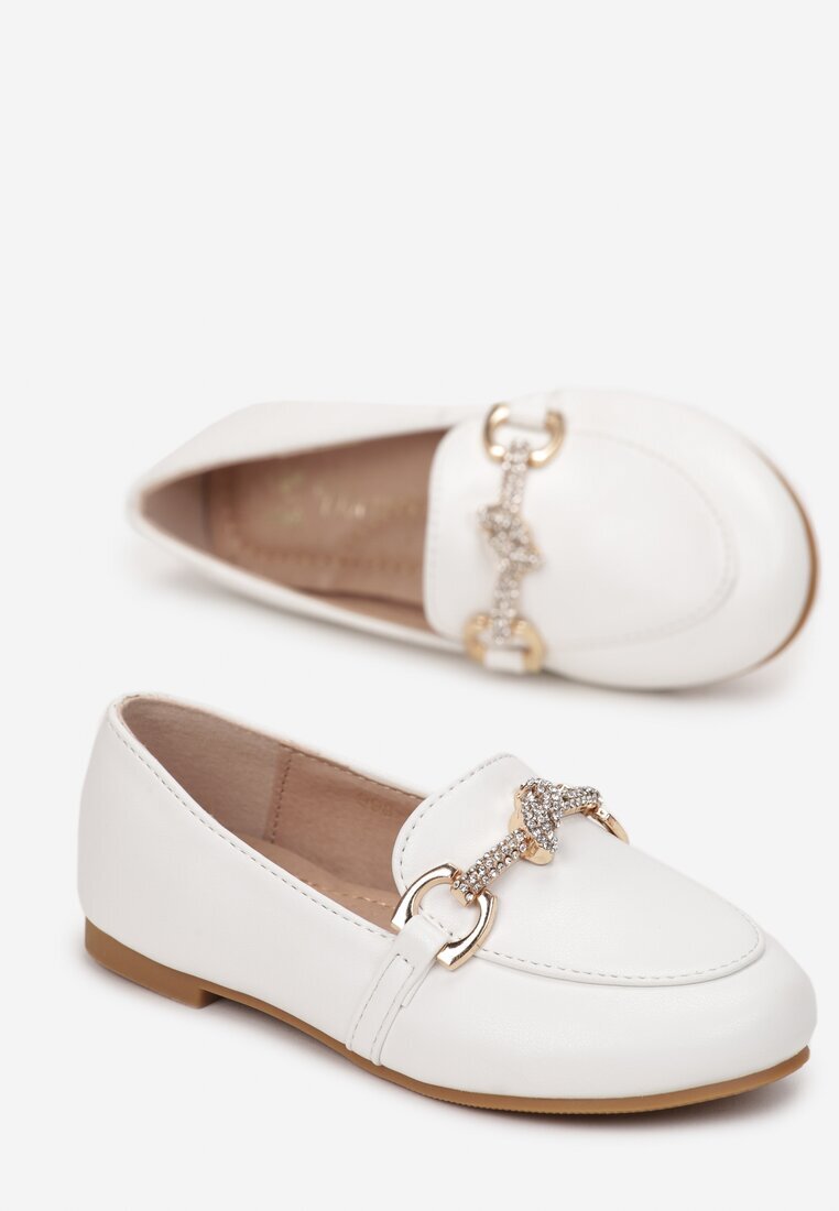  Pantofi Albi Sirtho