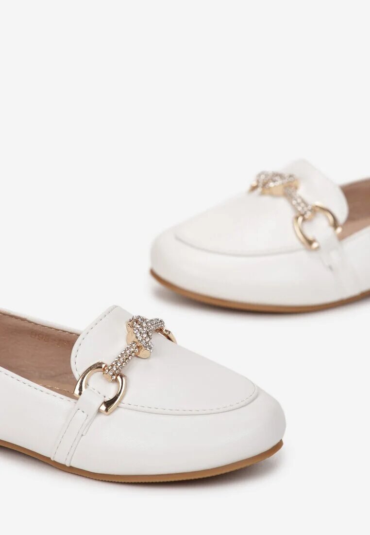  Pantofi Albi Sirtho