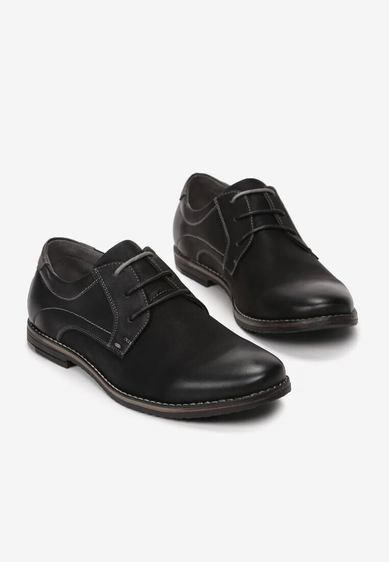  Pantofi casual Negru cu gri