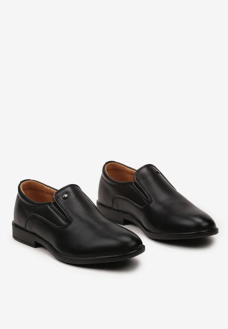  Pantofi josi Negri Slip-on Eleganți pentru Costum Aserame