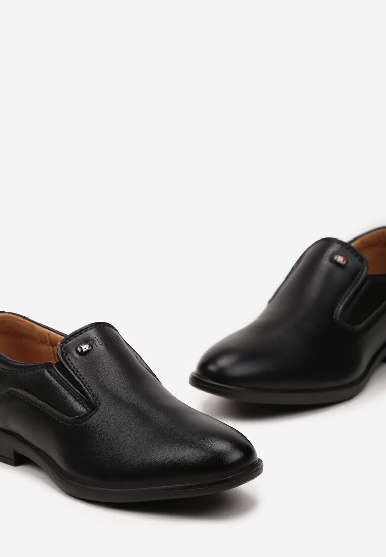  Pantofi josi Negri Slip-on Eleganți pentru Costum Aserame